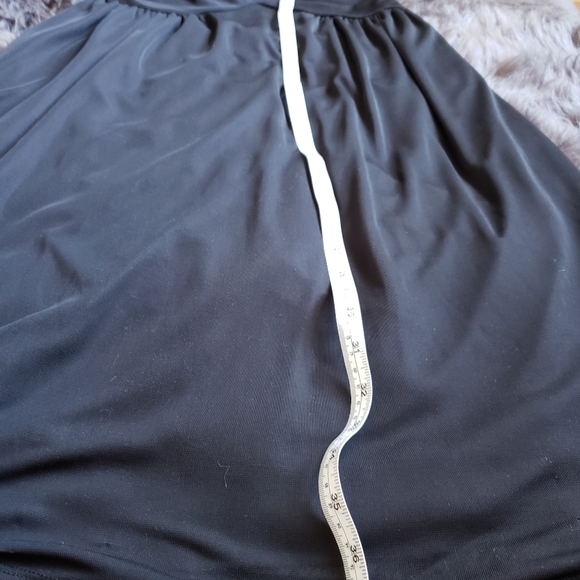 Cute Black Stretchy One Shoulder Prom Dress  Whimsigoth Sz S - Picture 6 of 6